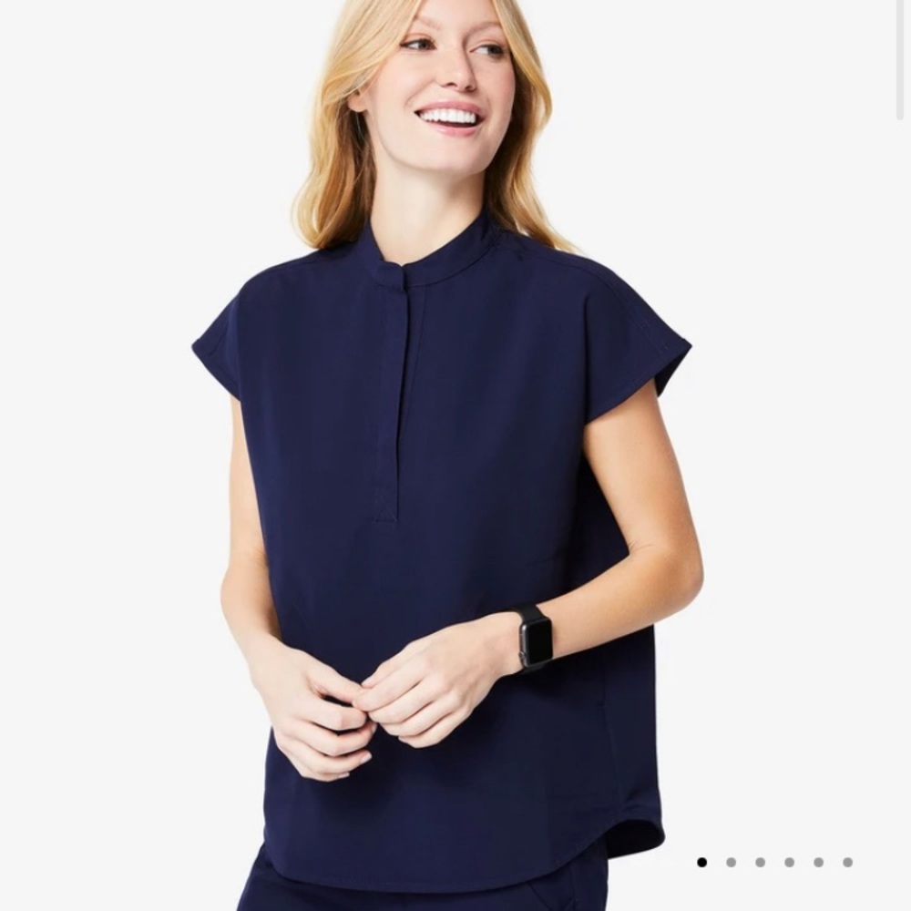 Figs Rafaela Top Navy